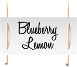 Blueberry Lemon Old Fashion Sign